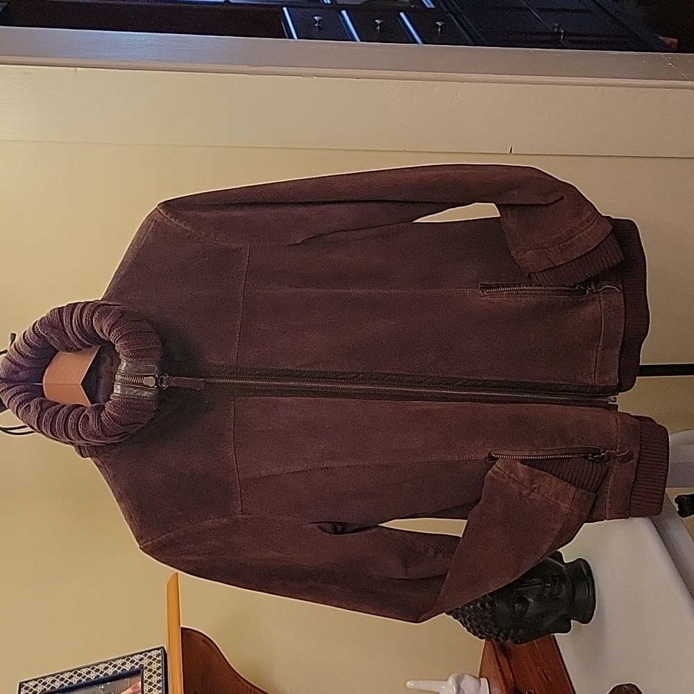 Suede Coat - image 1